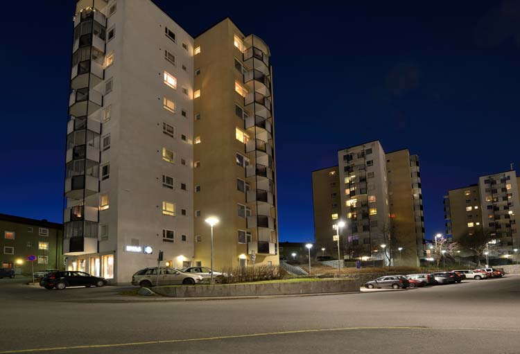 Lägenhetsområde i Vällingby